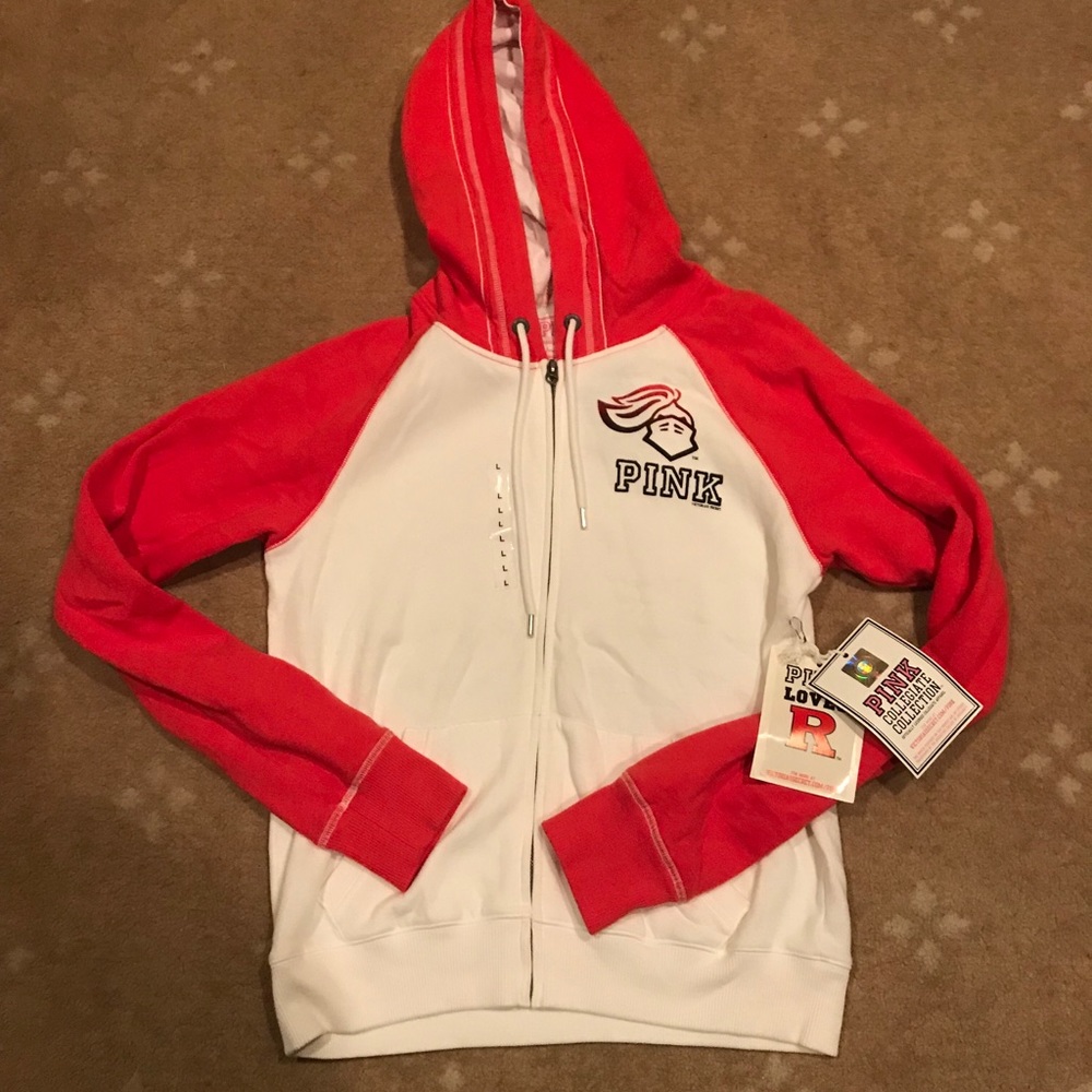 NWT VS Pink Rutgers Sweatshirt